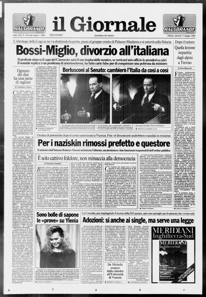 Il giornale : quotidiano del mattino